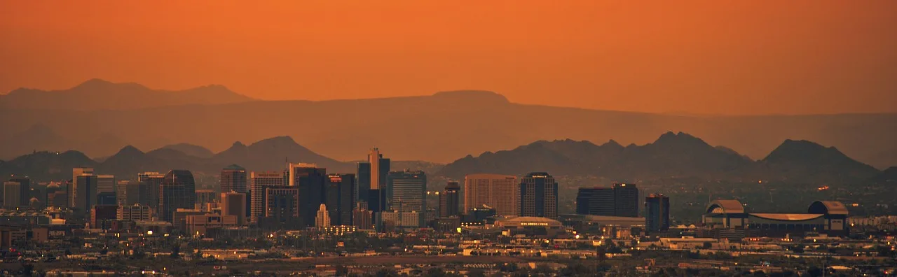 phoenix, landscape, hot, urban, nature, desert, southwest, heat, arizona, orange. Working with Phoenix property managers, HOA rules and task invoices